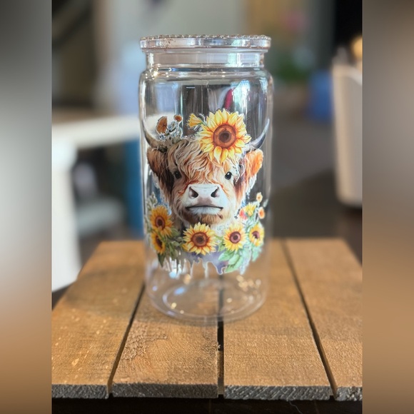 Other - Sunflower Cow cup